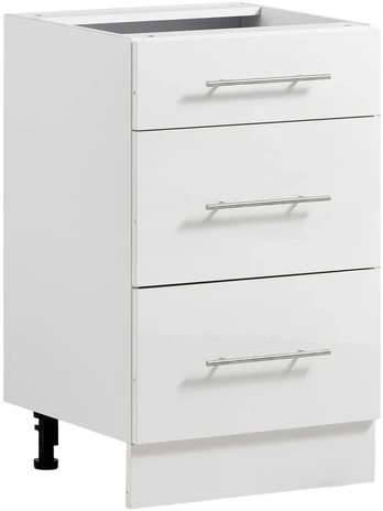 VEVOR Balta „Shaker“ apatinė spintelė 50 cm