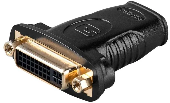 Microconnect HDMIDVIFF, HDMI, DVI-I, juodas