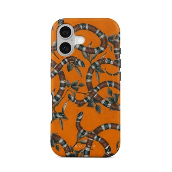 Bitter Apricot - Snake iPhone 17 Case, Tough (MagSafe) / N/A