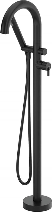 Freestanding bathtub mixer with shower set