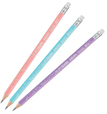 Pieštukas Maped Pastel, su trintuku