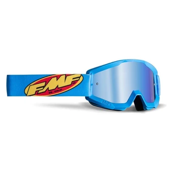FMF Goggles Powercore Core Cyan (Mirror) akiniai