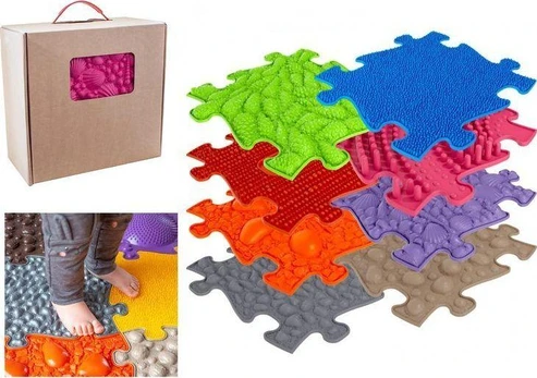 Askato Ortopedijos grindų kilimėlis jutimo 8 elementai