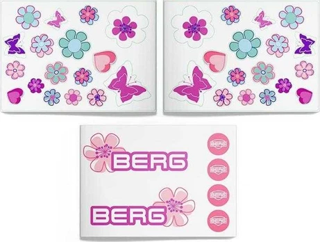 Berg Buzzy - Sticker set Bloom