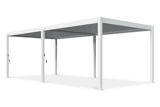 Pavėsinė Pergola DELUXE 3.6x7.2, balta