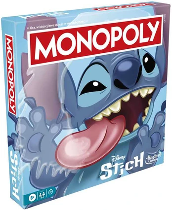 Hasbro Monopoly Board Game: Stitch (Polish Edition) GR0823
