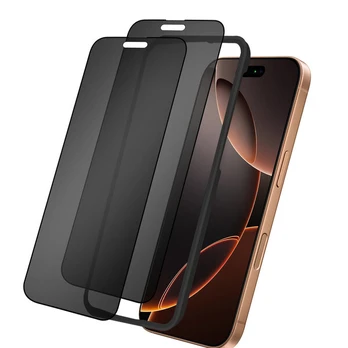 Privacy apsauginis stikliukas, Apple iPhone 17 Pro Max, 2 vnt.