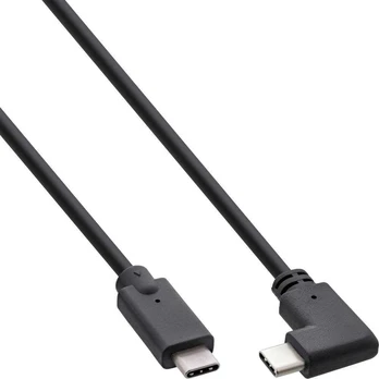 Kabelis USB InLine USB-C - USB-C 1.5 m Juodas (35704W)
