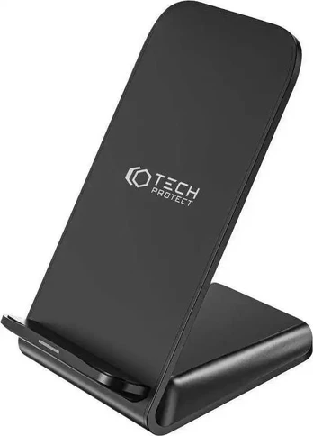 Juodas belaidis 15W pakrovėjas "Tech-Protect Qi15W-S2"