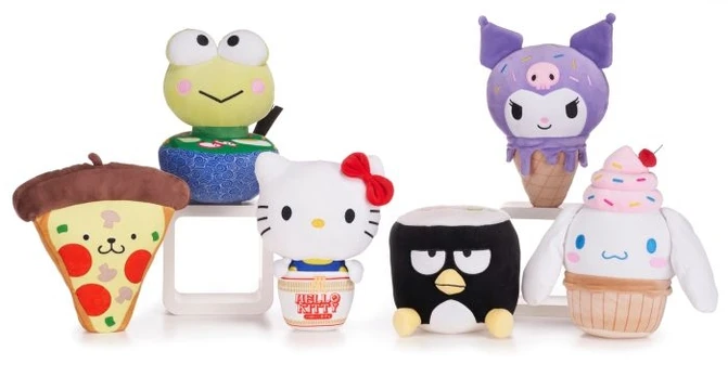 HELLO KITTY pliušinis žaislas Foodie Fun, 25 cm, asort., 3286