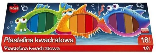 Mona plastilino rinkinys, 18 vnt.