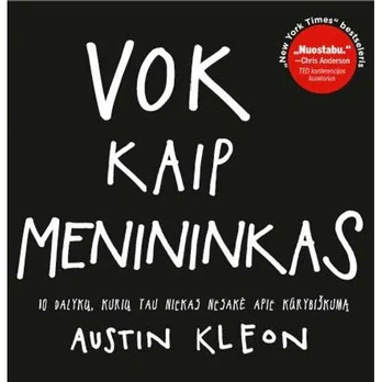 Knyga VOK KAIP MENININKAS