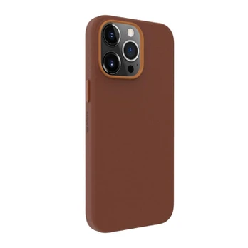 Evelatus iPhone 13 Pro Max natūralios odos dėklas su MagSafe Apple Brown