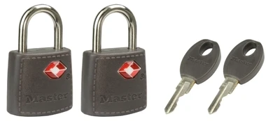 Master Lock 2 Padlocks 23mm 4695EURTAST