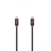 Cable Hama USB-C - USB-C plug 5A 240W 1m black kaina