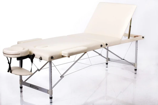 RESTPRO® ALU 3 Cream sulankstomas masažo stalas