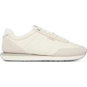 Calvin Klein Laisvalaikio batai Retro Runner Ripstop Aop Ny HM0HM02140 Écru