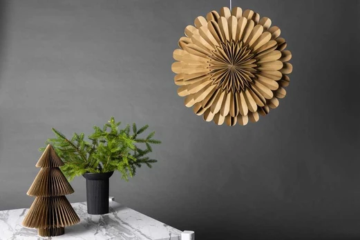 Venture Design Pendentinė lempa, Järvsön, 60 cm, Ruda