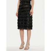 JOOP! Midi sijonas 30044815 Juoda Regular Fit