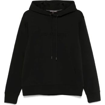 Džemperis vyrams, Juoda, Embossed logo hoodie
