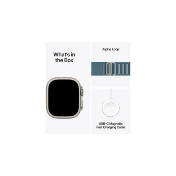 Išmanusis laikrodis Apple Watch Ultra 3 GPS + Cellular 49mm, black titanium