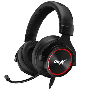 Ausinės Niceboy ORYX X500 SHADOW Juoda