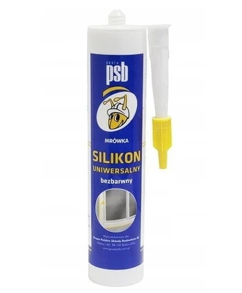 Universalus silikonas, bespalvis 310 ml