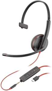 Laidinės ausinės Plantronics Blackwire C3215 kaina