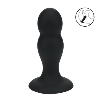 LEVELZ Double Rattle Liquid Silicone Plug M Black - Motion Response System