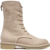Auliniai batai Max Mara Bakerzip 2524796092600 Smėlio