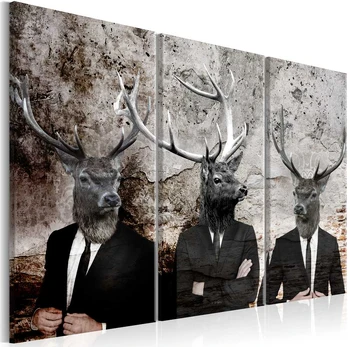 Artgeist Paveikslas - Deer in Suits I