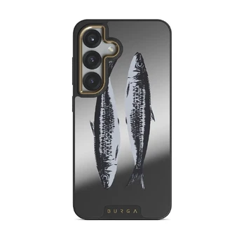 Sardinhas - Samsung Galaxy S25 Plus Case, Elite Mirror (Magnetic) / Gold