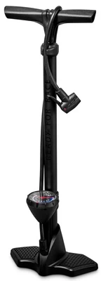 Dviračio pompa su manometru Cube RFR Alu Floor Dual-head kaina