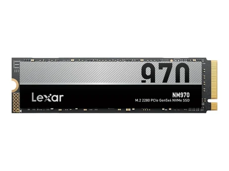 Lexar SSD | NM970 | 2000 GB | SSD form factor M.2 2280 | Solid-state drive interface PCIe Gen 5X4 | Read speed 11000 MB/s | Write speed 10000 MB/s