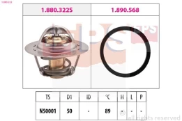 Termostatas, aušinimo skystis EPS 1.880.322 kaina