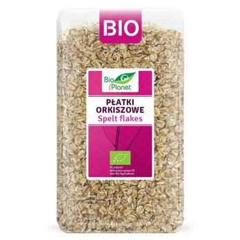 Ekologiški spelta dribsniai BIO PLANET, 600 g