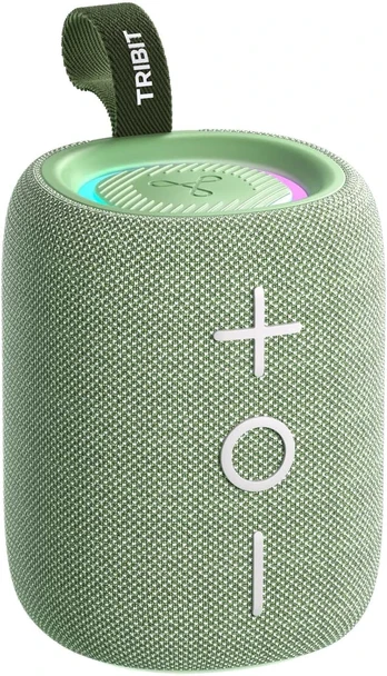 Tribit nešiojamasis Bluetooth garsiakalbis StormBox Mini+ 12 W, IPX7, žalias, BTS33