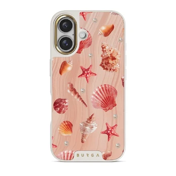 Seashells - iPhone 16 Plus Case, Elite Light (MagSafe) / Gold