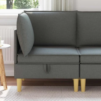 Sofa Laikymo osmanas Tamsiai pilka