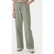 Roxy Džinsai Saltwater ERJDP03329 Žalia Loose Fit