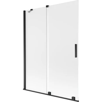 Vonios sienelė Mexen Velar, 130 cm x 150 cm, juoda sp.