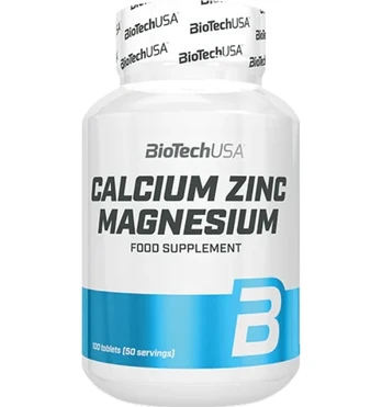 BioTech Calcium Zinc Magnesium, 100 tab