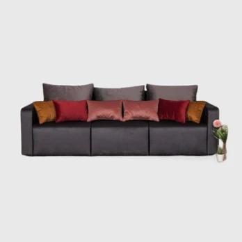 Transformatorinė "Modul 2400" modulinė sofa - Lova - Kampinė sofa Pilka