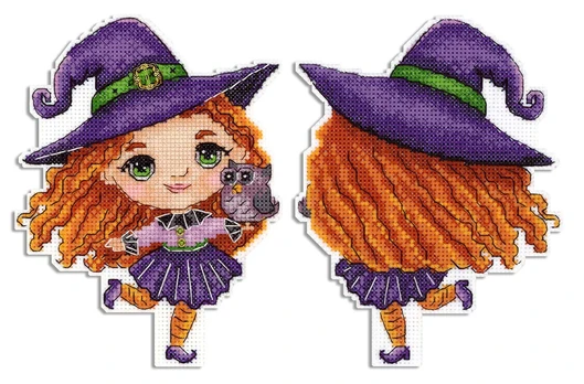 Cross stitch kit "Talented sorceress" SR-960
