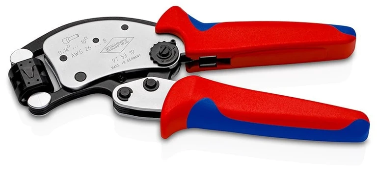 KNIPEX Twistor T Selbsteinst. Crimpzange f. Aderendhülsen