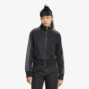 adidas Firebird Denim Tracktop True Black Denim - Dydis M (IB6917 Striukės)