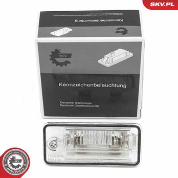 Valstybinio numerio apšvietimas ESEN SKV 72SKV040