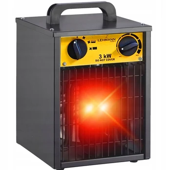 Elektrinis šildytuvas-pūstuvas Lehmann Toledo, 3 kW, su termostatu