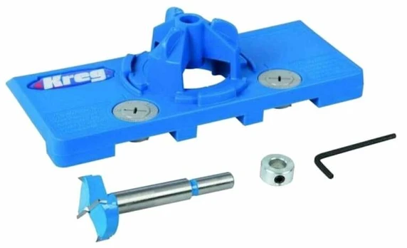 Durų lankstų gręžimo įrankis KREG KHI-HINGE-INT