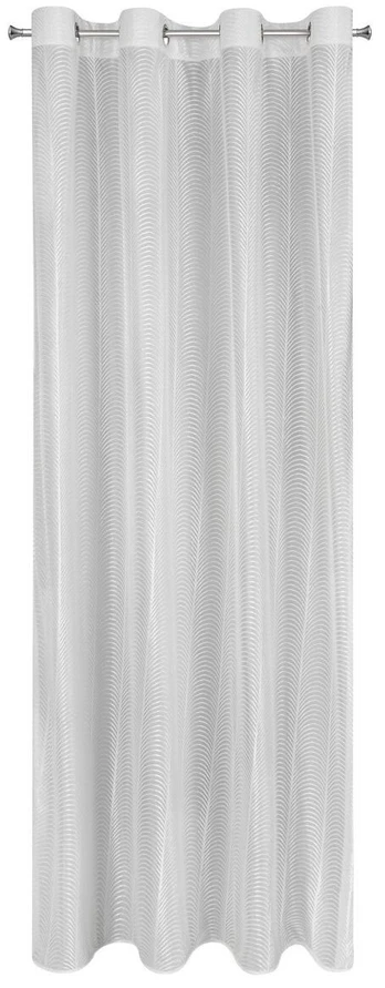 Naktinės užuolaidos Kamila, baltos, 140 cm x 250 cm
